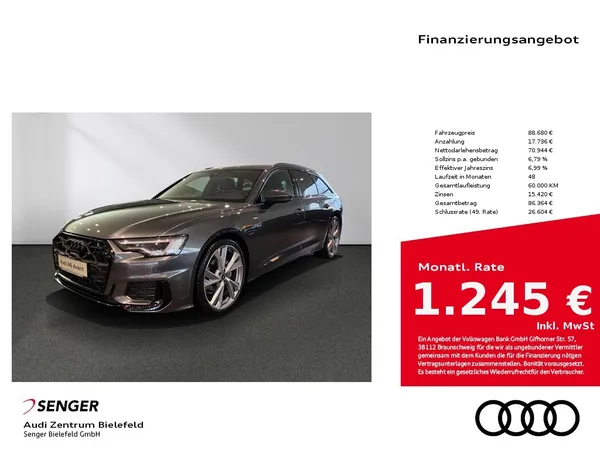 A6 Avant S line 40 TDI quattro Optik-Paket Navi 
