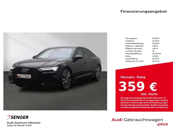 A6 Limousine 55 TFSI e advanced quattro Matrix 