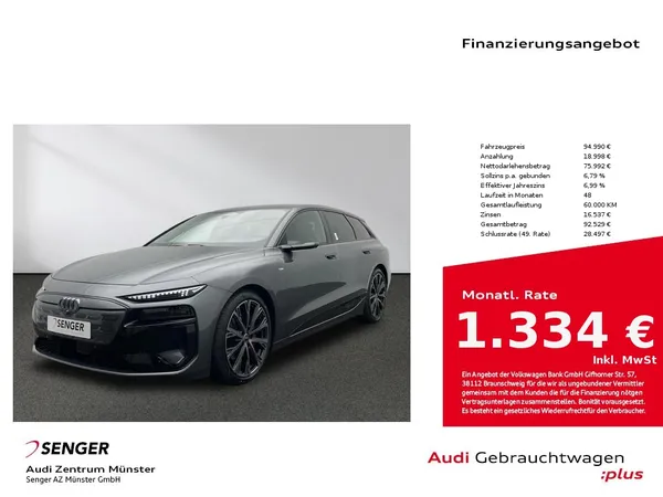 A6 Avant e-tron quattro 315 kW 360° Kamera Leder