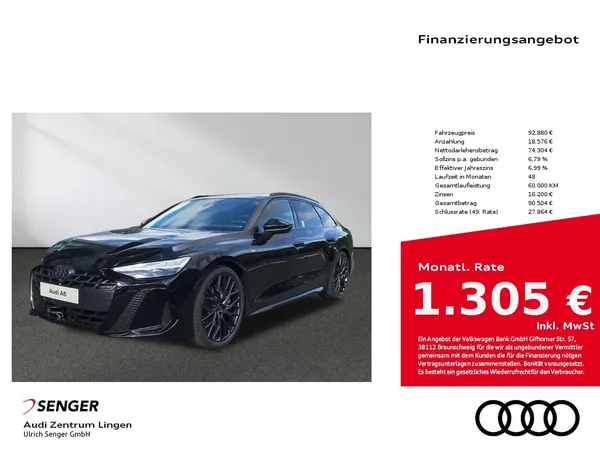 A6 Avant TDI quattro Allradlenkung Memory Matrix