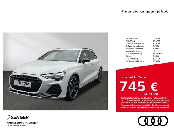 A3 Sportback S line 35 TFSI Optik-Paket Matrix 