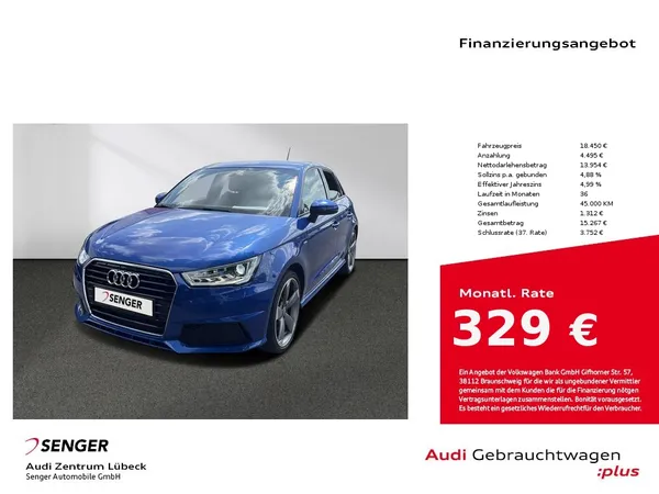 A1 Sportback 1.8 TFSI Sport Navi Xenon Sitzh. 
