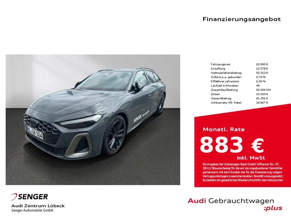 A5 Avant TDI MMI experience plus Tech Navi 