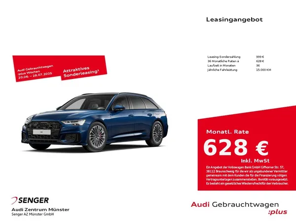 A6 Avant 55 TFSI e Design quattro S tronic Matri