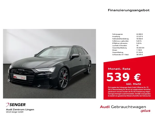 S6 Avant 3.0 TDI quattro Matrix Panorama B&O AHK
