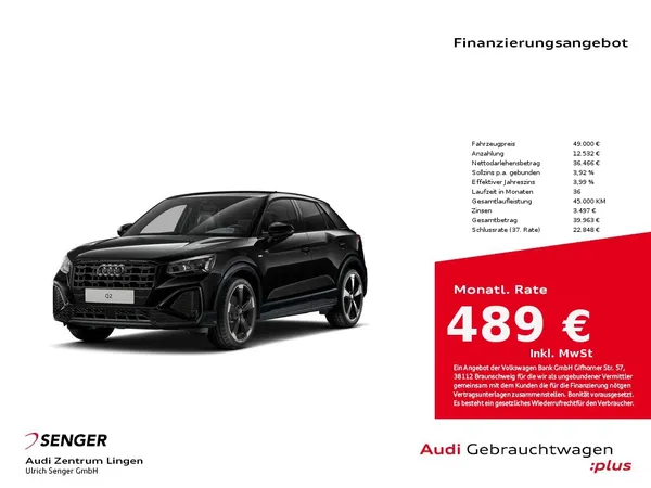 Q2 S line S 30 TDI 