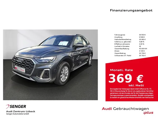 Q5 50 TFSI e quattro S line Navi LED PDC GRA 