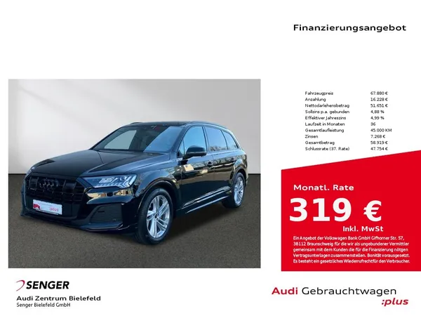 Q7 S line 50 TDI quattro Matrix Panorama HUD AHK