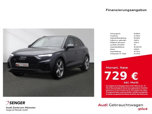 SQ5 3.0 TDI quattro MMI Matrix Standhzg. AHK 
