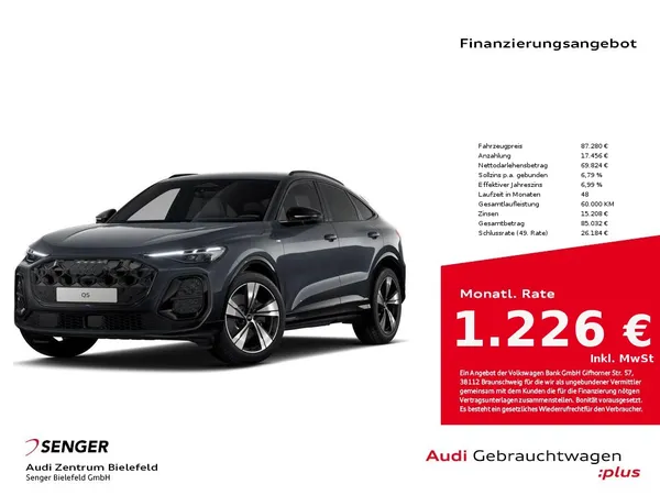 Q5 Sportback TDI quattro edition one Navi Matrix
