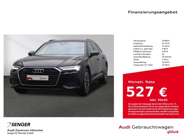 A6 Avant 40 TDI quattro MMI Navi Matrix Kamera 