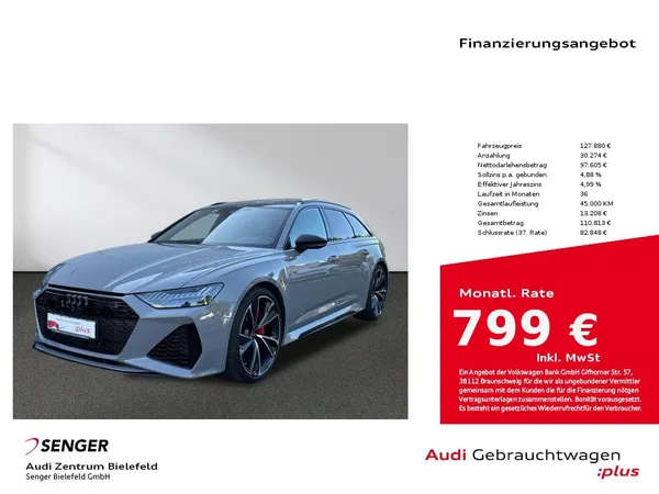 RS6 Avant RS-Dynamikpaket plus 4.0 TFSI quattro 