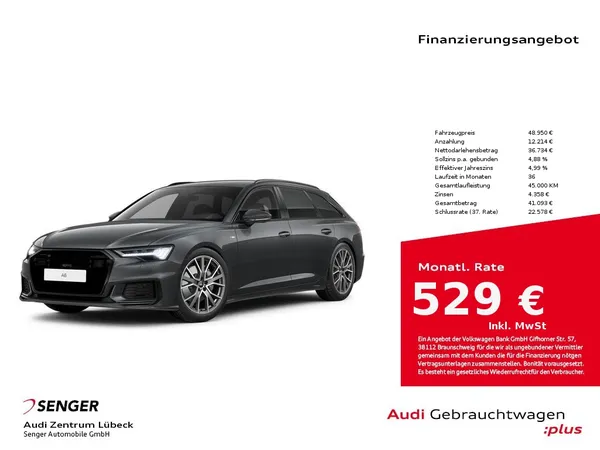 A6 Avant 50 TDI quattro Sport AHK Matrix Standhz