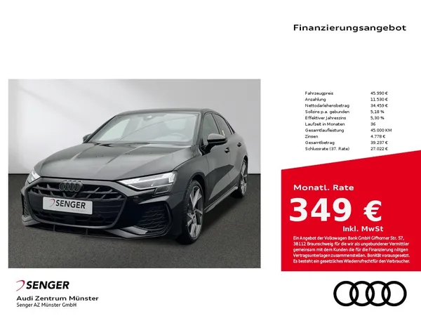 A3 Limousine 35 TFSI S line S tronic Navi Kamera