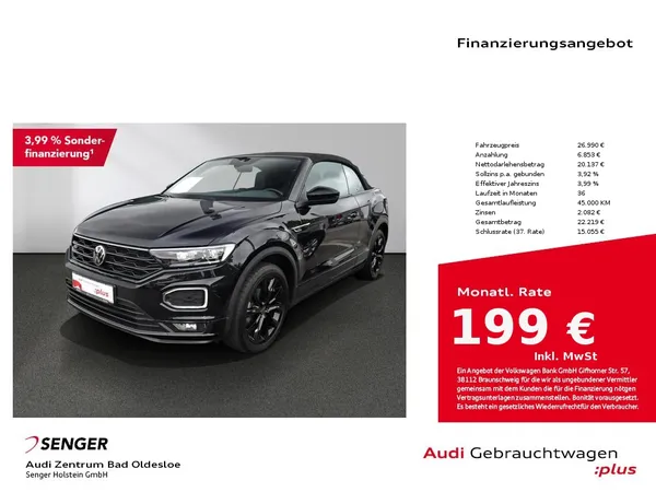 T-Roc Cabriolet 1.5 TSI R-Line LED App-Connect 