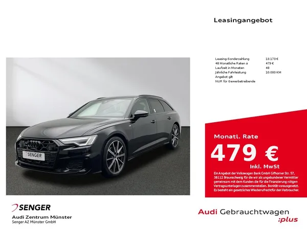 A6 Avant 40 TDI quattro S line Digitales Cockpit