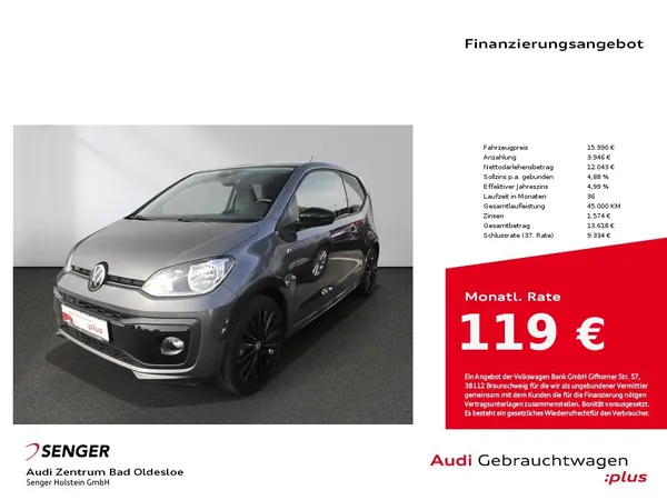 up! 1.0 MPI R-Line Climatronic SHZ GRA 17 