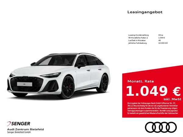 A6 Avant edition one TDI quattro Allradlenkung 
