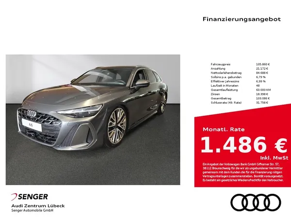 A6 Avant TFSI quattro Allradlenkung Matrix Navi 