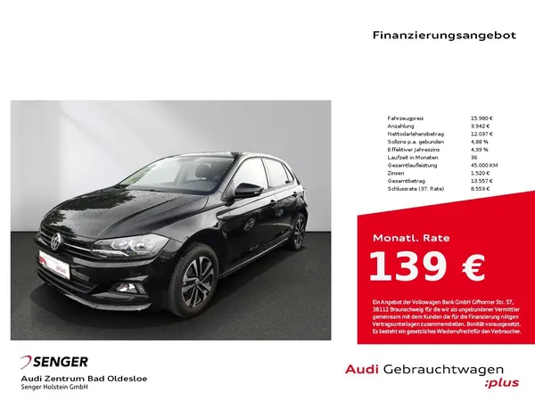 Polo 1.0 MPI United PDC SHZ Bluetooth 