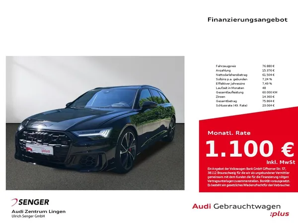 S6 Avant 3.0 TDI quattro Matrix Panorama B&O AHK