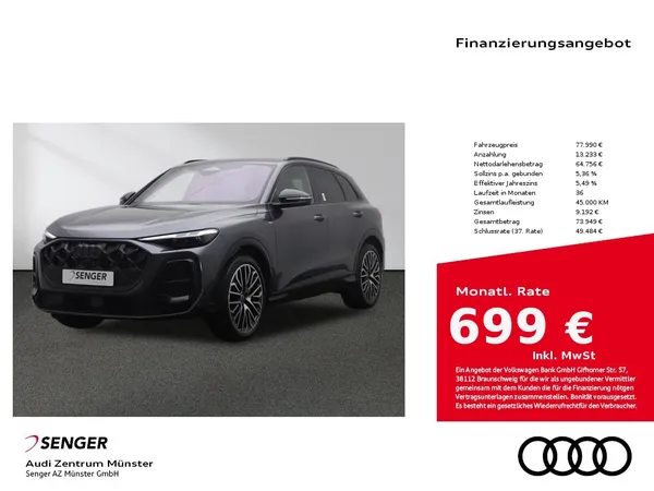 Q5 2.0 TDI quattro 150 kW S line 360° Kamera 