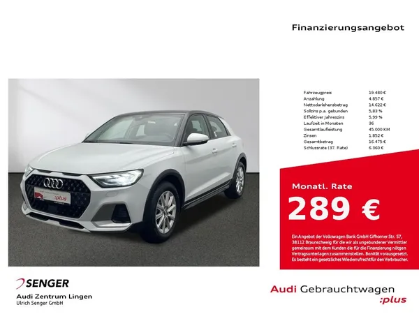 A1 citycarver 30 TFSI MMI LED Audi connect 