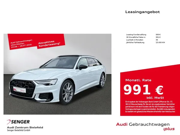 A6 Avant 50 TDI quattro Matrix Panorama B&O AHK 