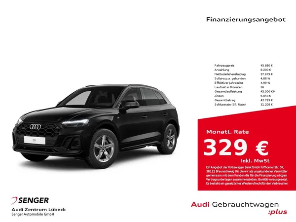 Q5 S line 40 TDI quattro S tronic MMI Matrix AHK