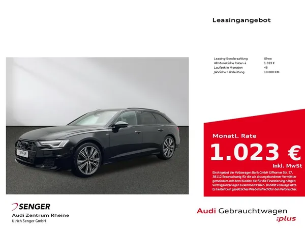 A6 Avant S line 50 TFSI e quattro Memory Matrix 