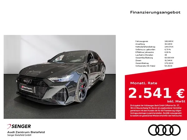 RS6 Avant performance Memory Panorama Navi LED 