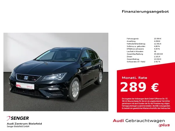 Leon Sportstourer FR 1.5 TSI Navi CarPlay LED 