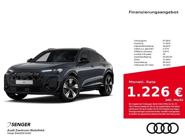 Q5 Sportback TDI quattro edition one Navi Matrix