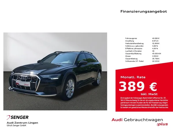A6 Allroad quattro 50TDI MMI LED AHK Memory Navi