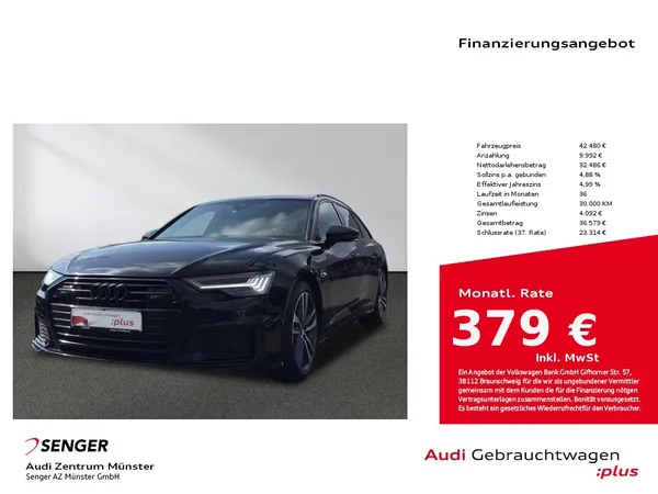 A6 Avant 50 TDI quattro Matrix Navi Pano B&O 