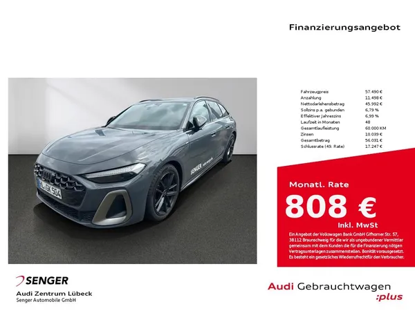 A5 Avant TDI MMI experience plus Tech Navi 