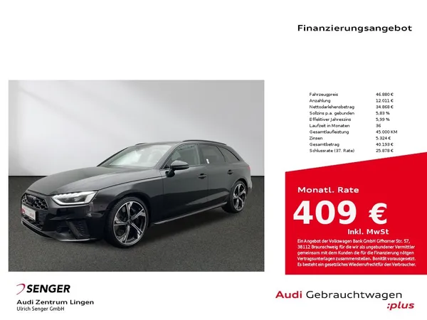 S4 Avant 3.0 TDI quattro MMI Matrix AHK Sitzhzg.