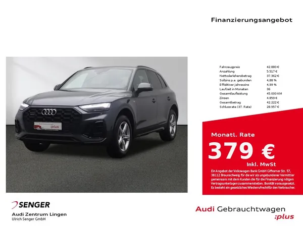 Q5 S line 40 TDI quattro Sitzhzg. MMI Matrix AHK