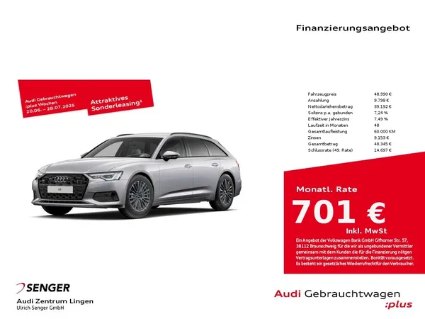 A6 Avant Sport 40 TDI quattro MMI Matrix HUD 