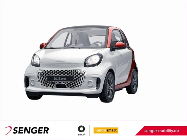 EQ ForTwo Passion Einparkhilfe hinten Sitzhzg.