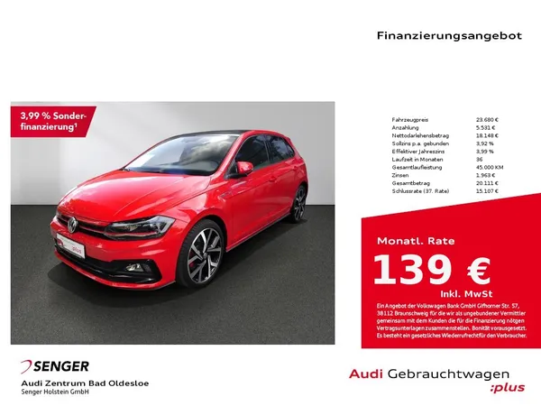 Polo GTI 2.0 TSI DSG LED Navi Beats Panorama 