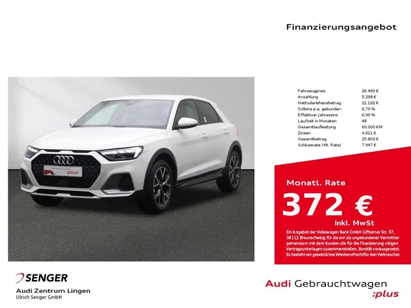 A1 allstreet 30 TFSI Infotainment-Paket Plus LED