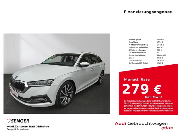 Octavia 2.0 TDI Style DSG Navi LED PDC Tempomat 
