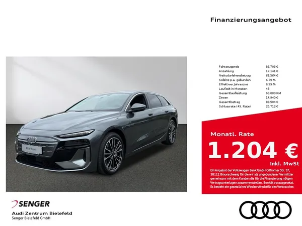A6 Avant e-tron performance Tech-Paket LED Navi 