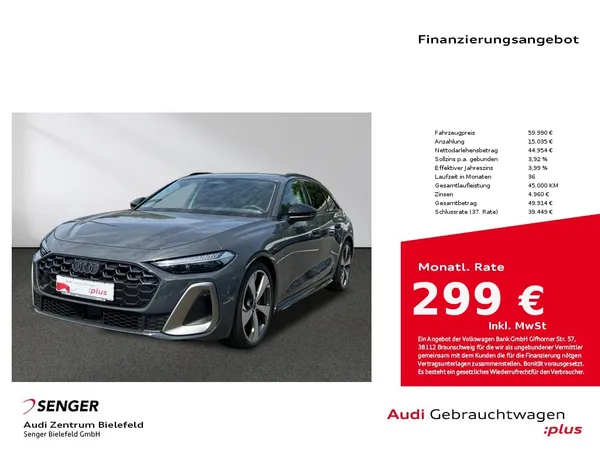 A5 Avant edition one 40 TFSI Sitzh. LED B&O AHK 