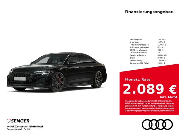 A8 60 TFSI e quattro Allradlenkung Luftfederung 