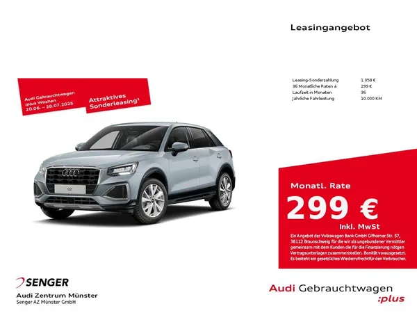 Q2 35 TDI advanced S tronic MMI Navi LED AHK 