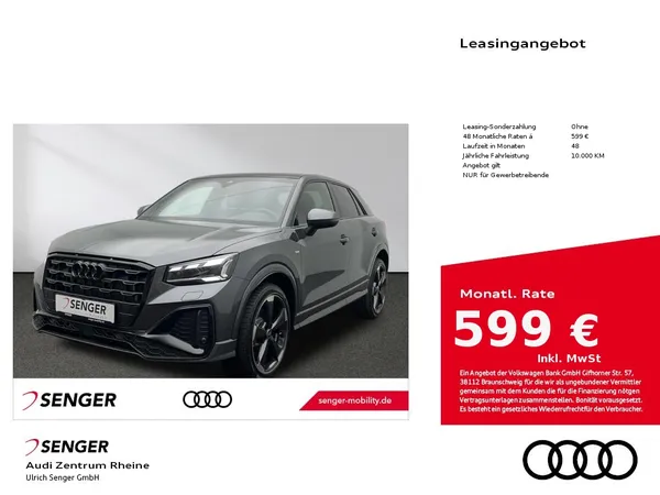 Q2 S line 35 TFSI S Tronic Digitales Cockpit 