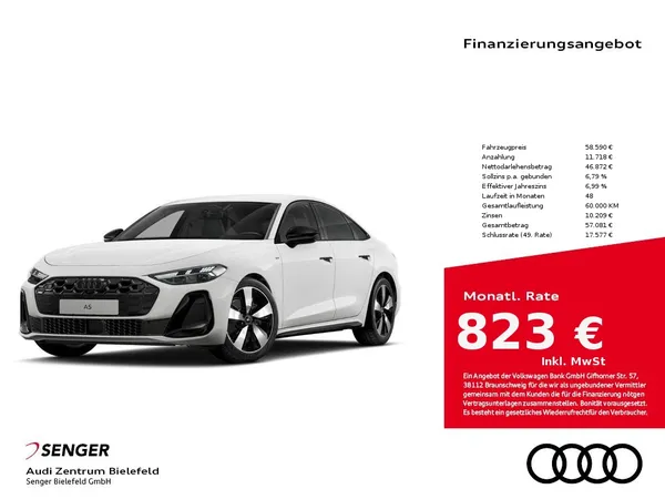 A5 Limousine 2.0 TFSI MMI experience plus Matrix