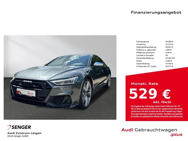 S7 Sportback 3.0 TDI quattro MMI LED Sitzhzg. 